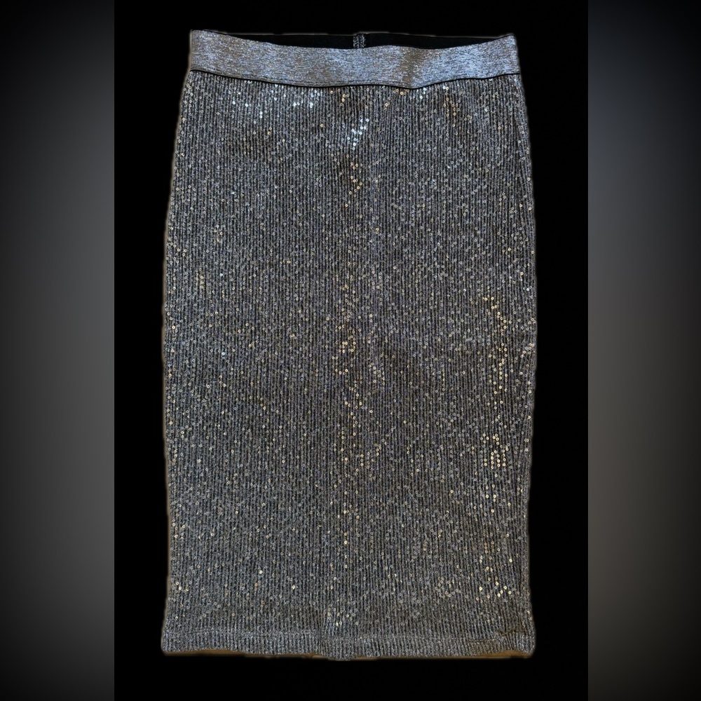 Sequin Pencil Skirt